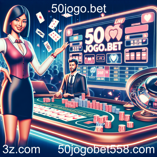 A Experiência Imersiva do Cassino ao Vivo em 50jogo.bet